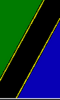Flagge Fahne Hochformat Tansania