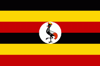 Flagge Fahne Uganda Flagge 90x150 cm