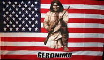 Flagge Fahne USA Geronimo 90x150 cm