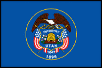 Flagge Fahne Utah 90x150 cm