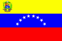 Flagge Fahne Venezuela mit Wappen 90x150 cm