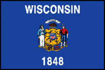 Flagge Fahne Wisconsin 90x150 cm