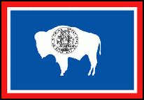 Flagge Fahne Wyoming 90x150 cm