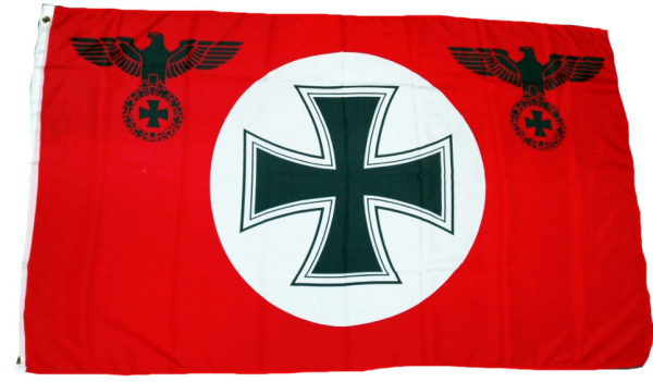 Flagge Fahne Reichsadler Eisernes Kreuz Wehrmacht Kaiserreich 90x150 cm
