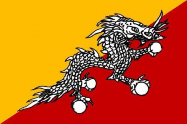 Flagge Fahne Bhutan 90x60 cm *P