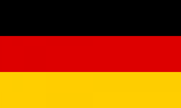 Tischflagge Deutschland 10x15cm mit Ständer Tischfahne Miniflagge
